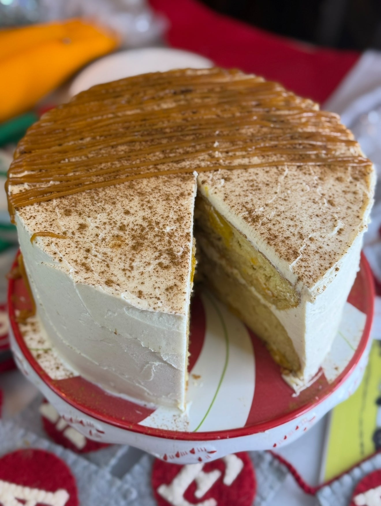 Peach Cobbler Cake Pre-Order LOCAL PICK-UP ONLY